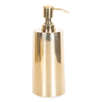 Characterized by its clean design and sleek silhouettes, the Essential Collection features an effortlessly elegant polished brass finish that will elevate any bathroom or kitchen c