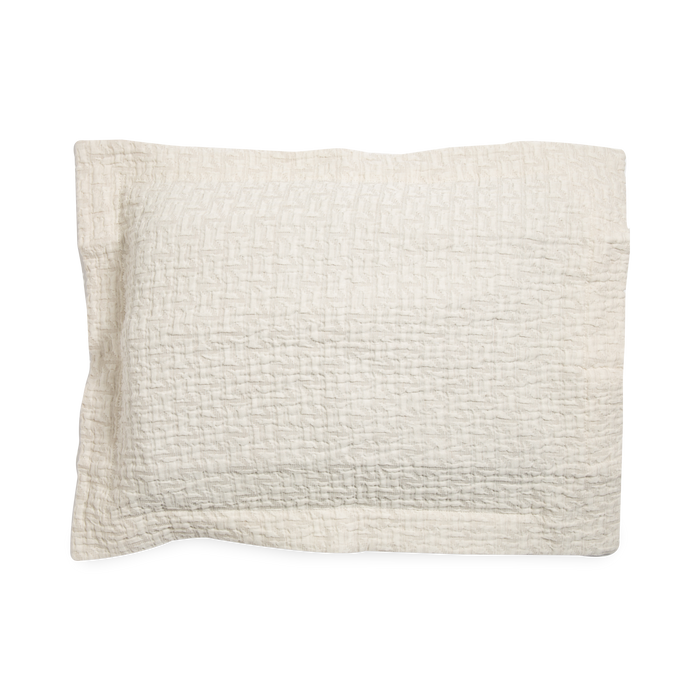 A deep, textured classic pillow  with an urban vibe that creates beauty, depth and offers lasting comfort.