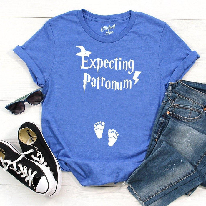 Expecting Patronum Funny Pregnancy Announcement Shirt - Elliefont Styles