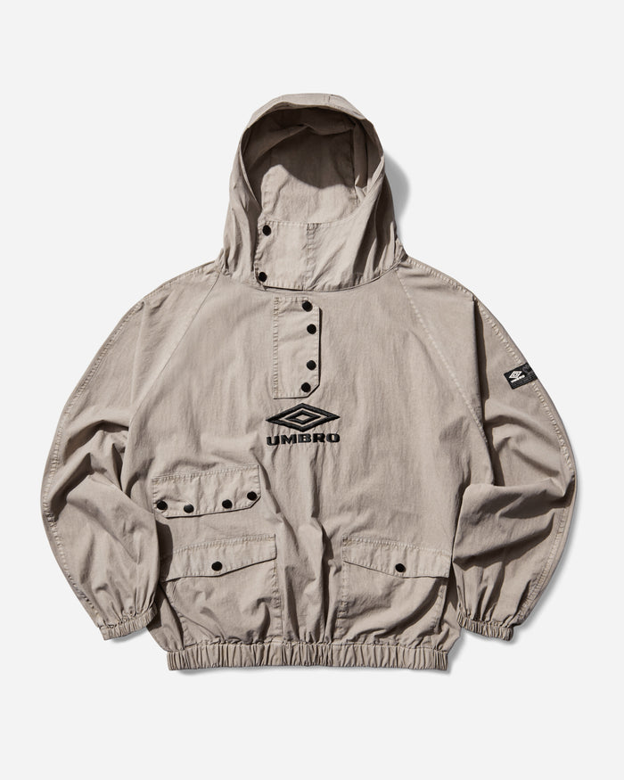Umbro Faded Smock Anorak Greige Coats and Jackets Jackets UBMW0469FA299 GRY0063