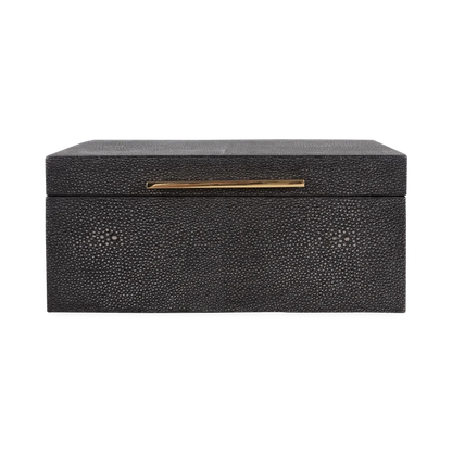 Faux Shagreen Box