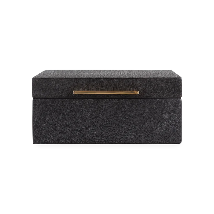 Faux Shagreen Box
