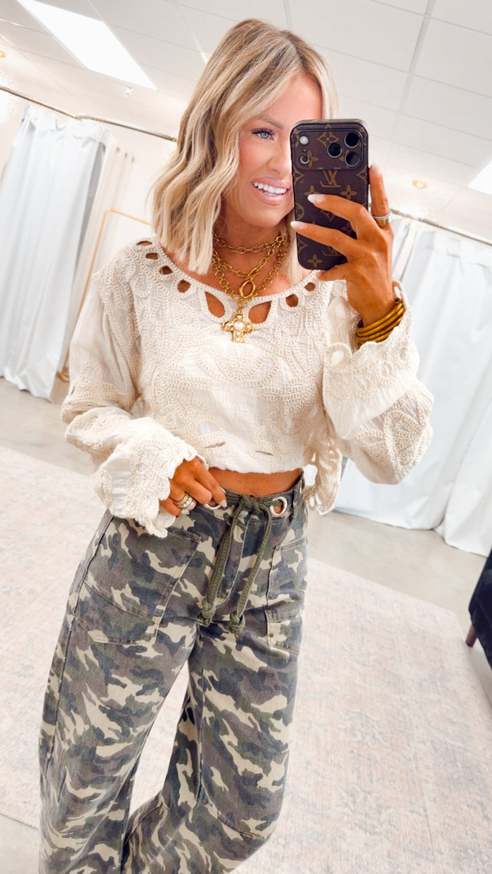 -FINAL SALE-The Urban Hunt Camo Jeans