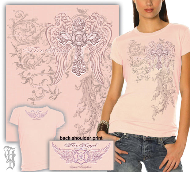 Fire Angel Pink Woman's Tee