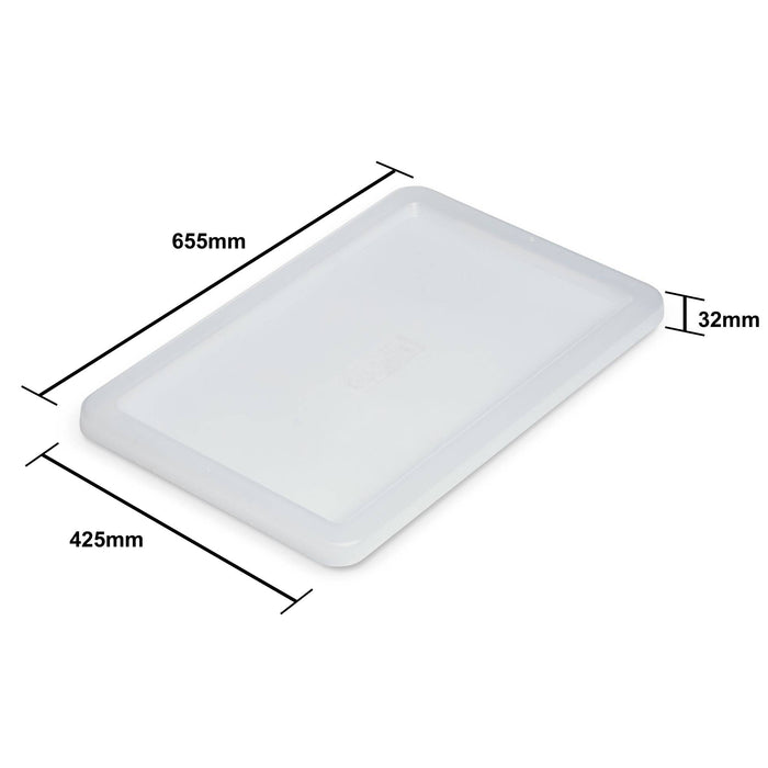 Fischer Clear Stack and Nest Tub Lid