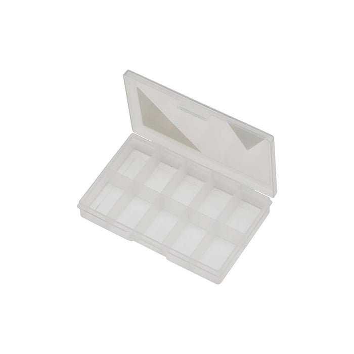 Fischer Small Clear 10 Compartment Storage Box