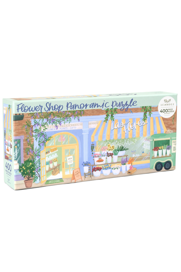 Flower Shop Panoramic Puzzle