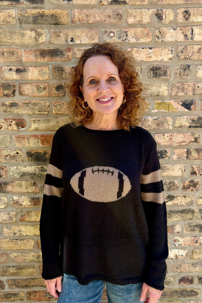 Football Crew Sweater