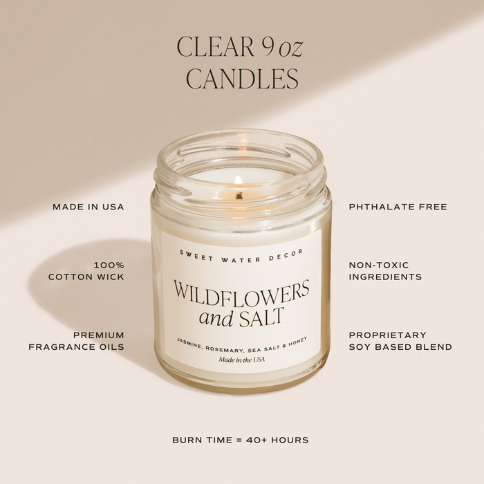 Fraser Fir 9 oz Soy Candle - Christmas Decor & Gifts
