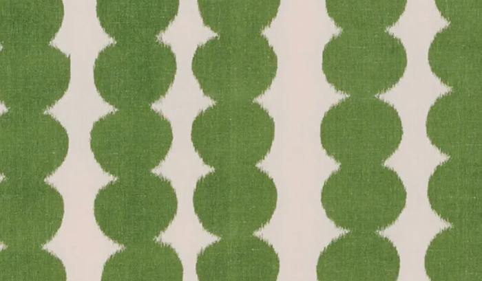 Full Circle Pillow Cover in Green, Schumacher Textiles