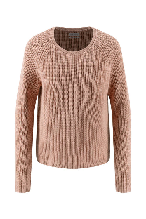 Fynch Hatton 2614 7101 Cotton Crew Neck Jumper Silky Rose by Fynch Hatton Shop Fynch Hatton at Dotique