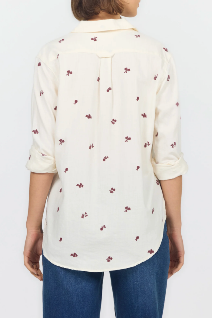 Galina Top, Rose Stripe