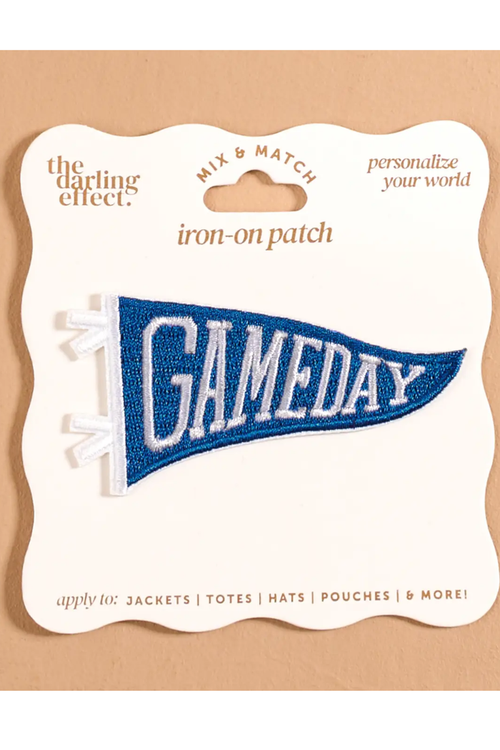 Gameday Iron-On Patch