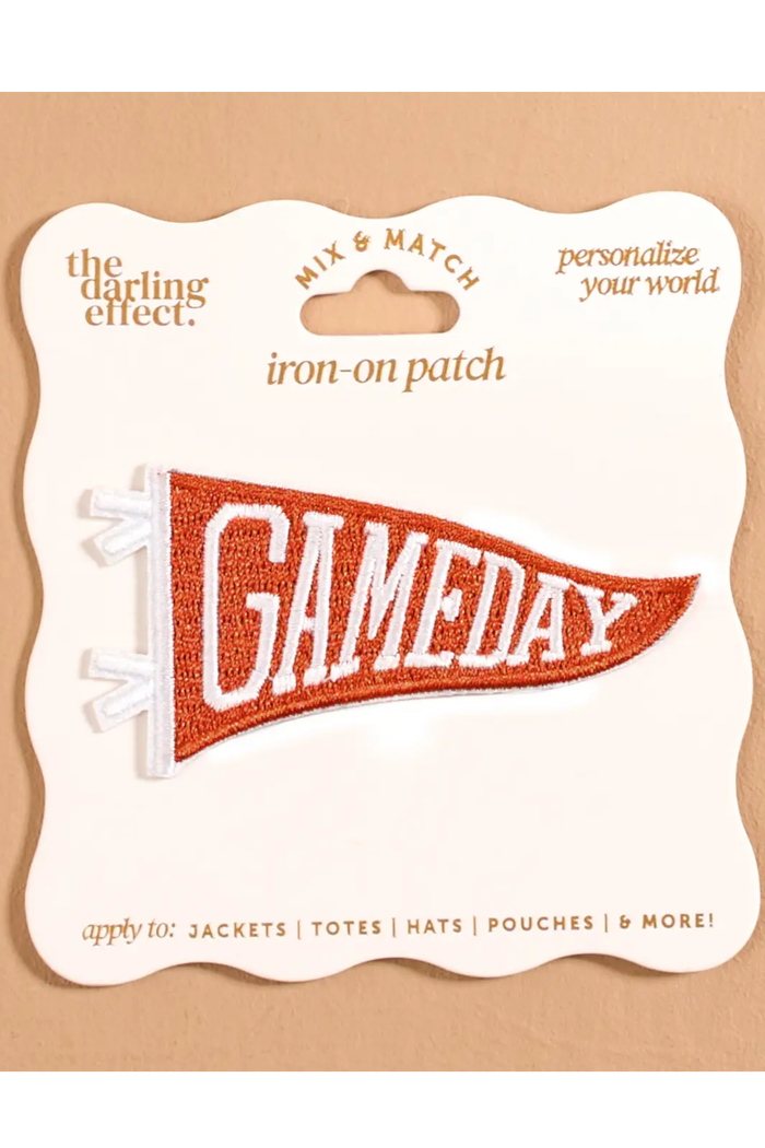 Gameday Iron-On Patch