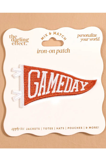 Gameday Iron-On Patch