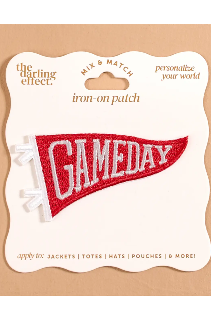 Gameday Iron-On Patch