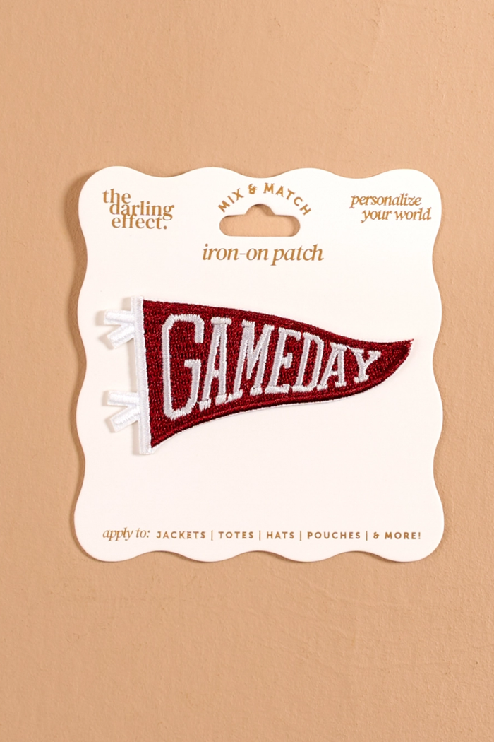 Gameday Iron-On Patch