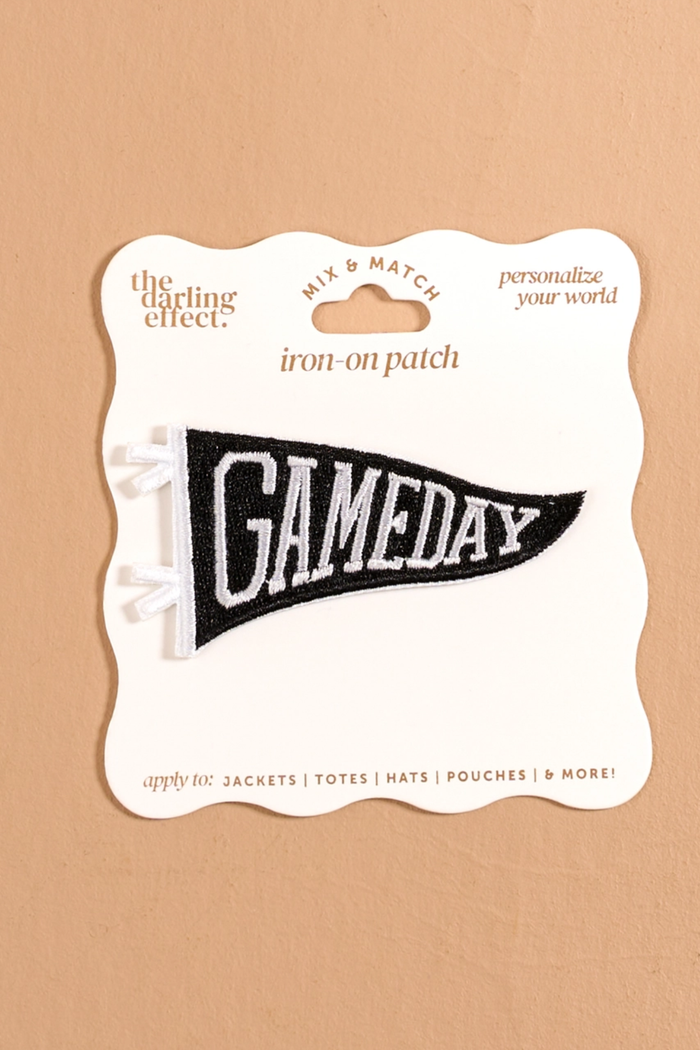 Gameday Iron-On Patch