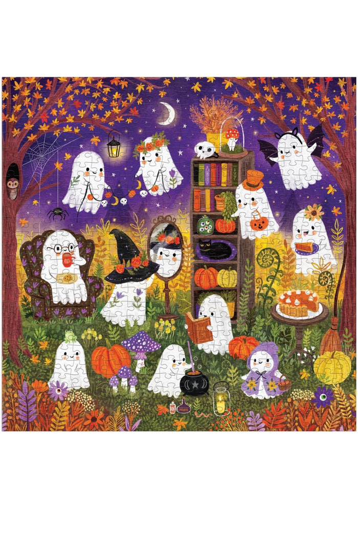 Ghostly Gathering 500-Piece Puzzle
