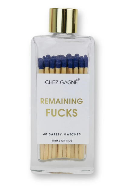 Glass Bottle Matches
