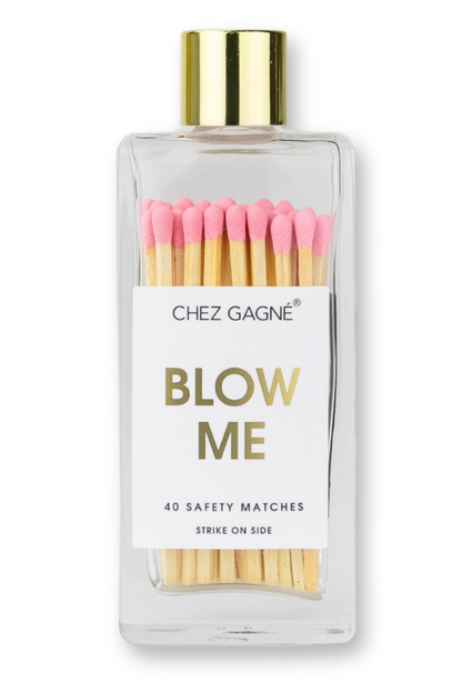 Glass Bottle Matches