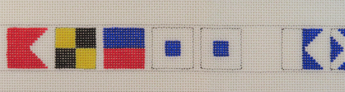 "God Bless America" Nautical Flags Belt