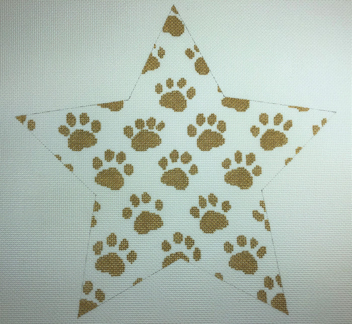 Gold Paw Star