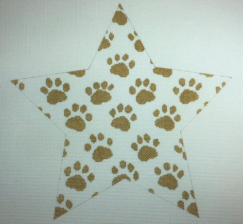 Gold Paw Star