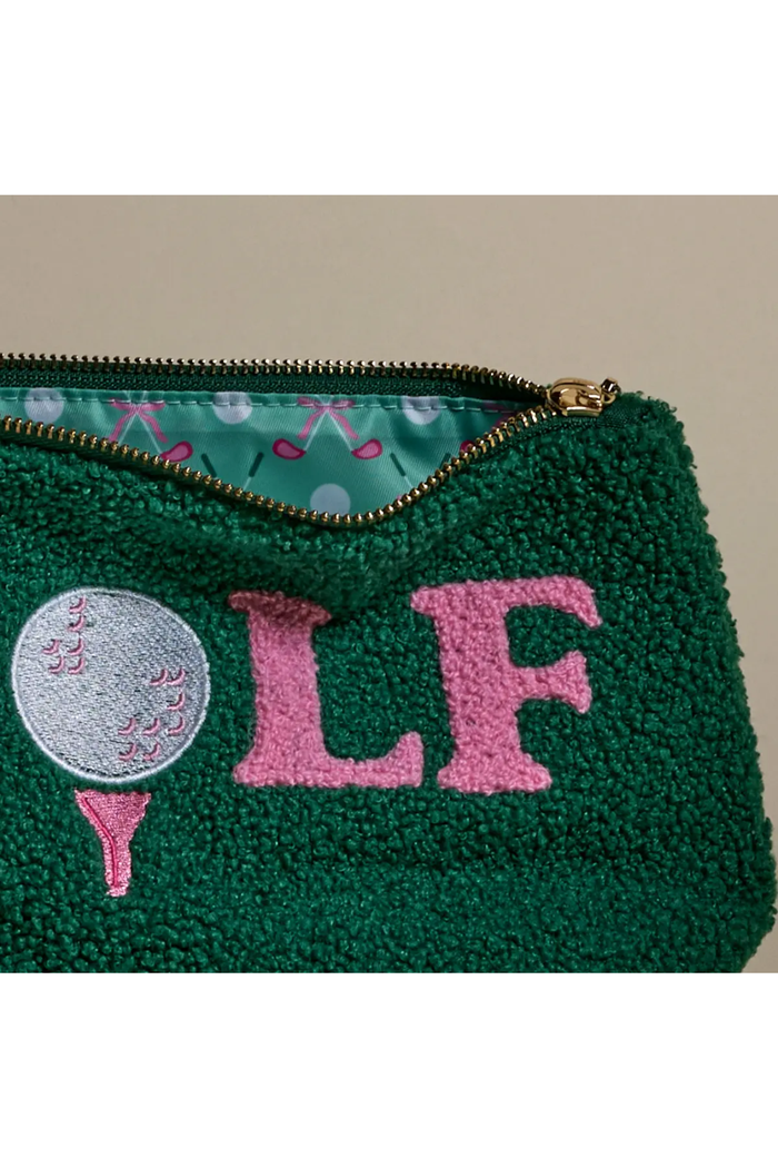 Golf Teddy Pouch