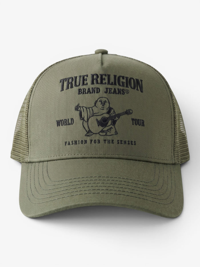 Gorra True Religion Full Buddha Verde