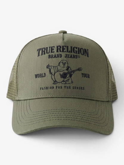 Gorra True Religion Full Buddha Verde