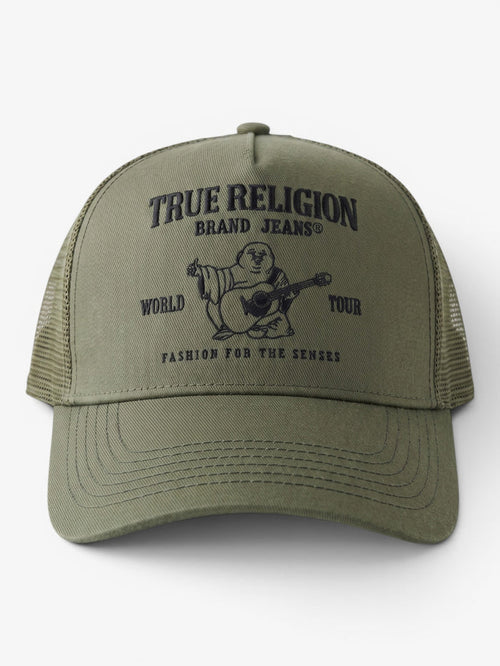Gorra True Religion Full Buddha Verde