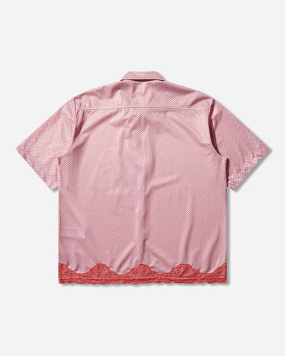 Aries Gothic Lace Airtex Hawaiian Shirt Pink Shirts Longsleeve Shirt AR4081205 PINK