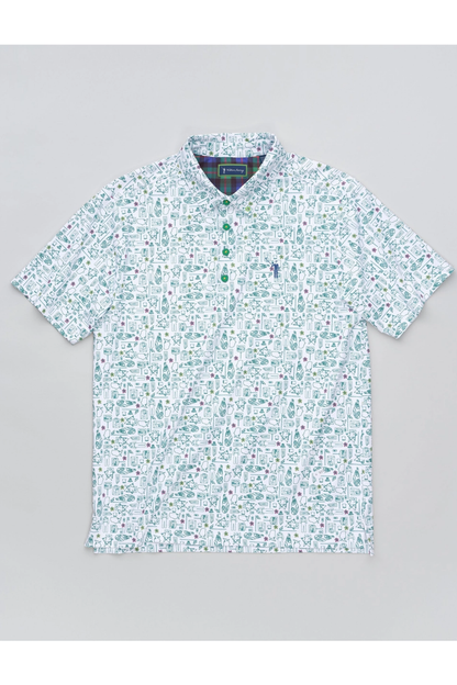 Green Blazer Grove Polo