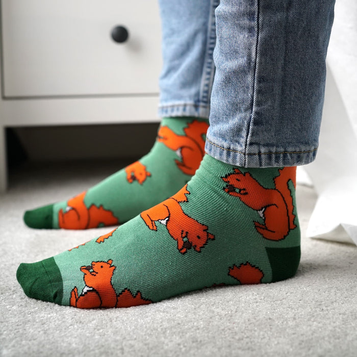 Green Woodland Wildlife Bundle of 3