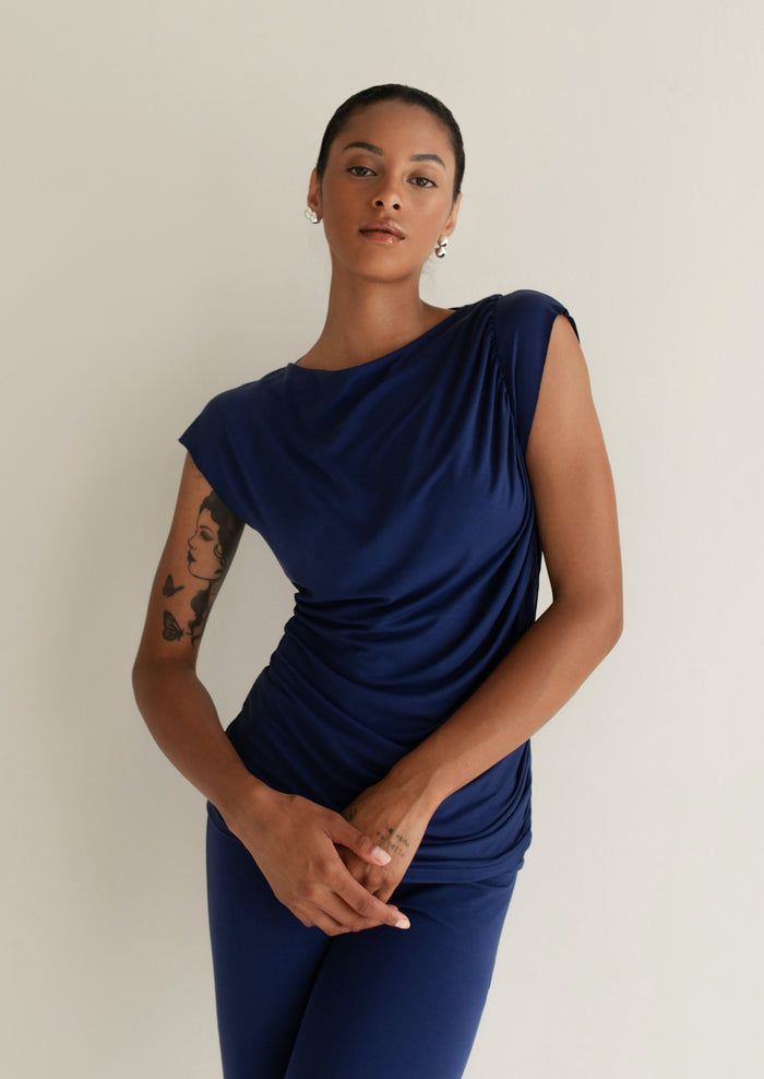 Greta Rouched Tee