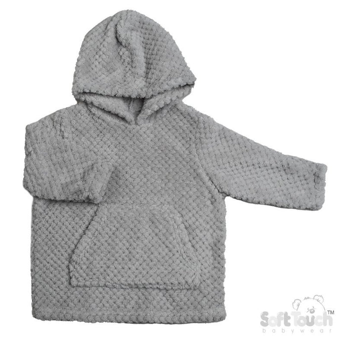 Grey Waffle Hoodie (6M-3Y) (PK6) HD110G