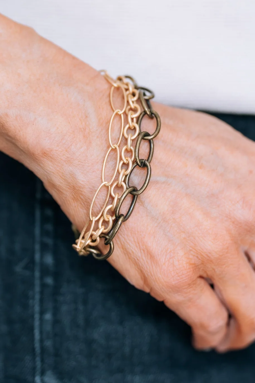 Harvest Chain Medley Bracelet