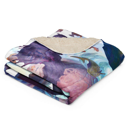 Hawksbill Sherpa blanket
