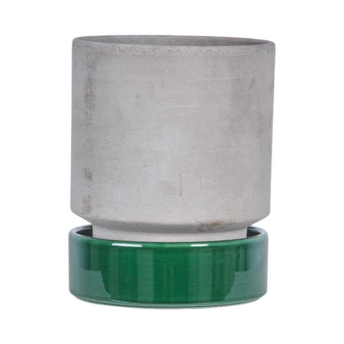 Hoff Mix Pot/Saucer