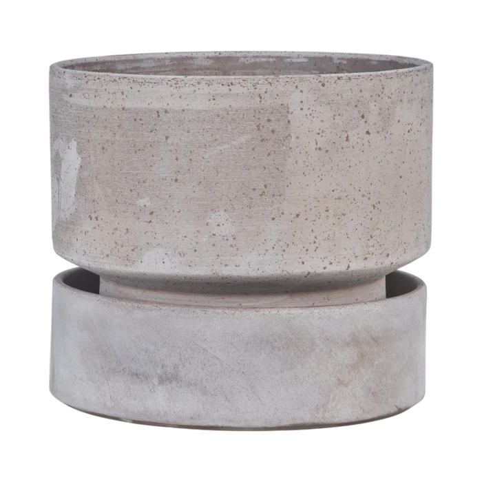 Hoff Mix Pot/Saucer