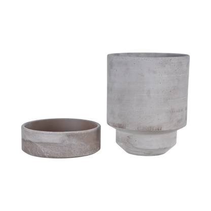 Hoff Mix Pot/Saucer
