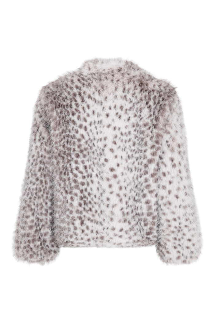 I'Cona Light Taupe Jacket 60cm - Light Taupe 67355-60380-15 back view by Icona Shop Icona at Dotique