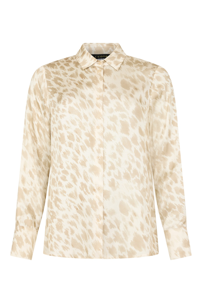 I'Cona Shirt 64cm - Gold 66058-60406-14 patterned shirt Shop Icona at Dotique