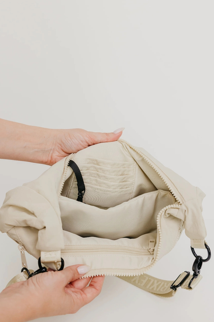 Ivory Crescent Bag