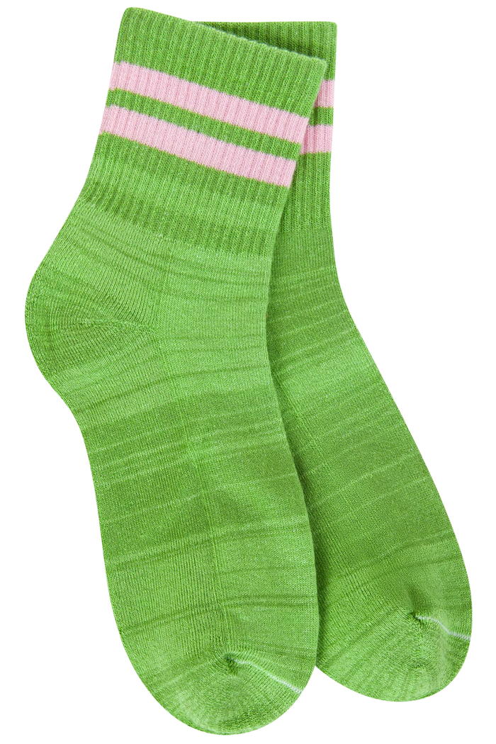 Jade/Rose World's Softest Socks