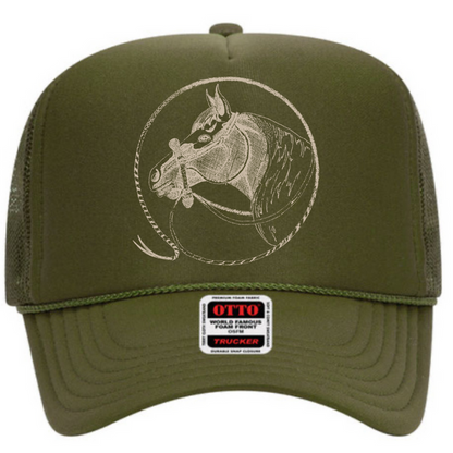 Jaquima Foam Trucker Cap in Solid Colors