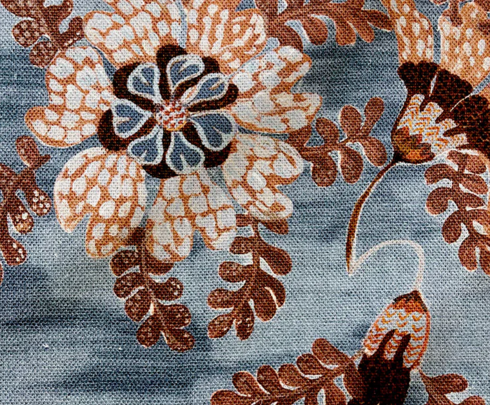 Joseph's Floral Pillow Cover in Indigo