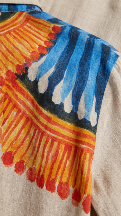 Kalighat Fire Kurta Men - Naymish Designs