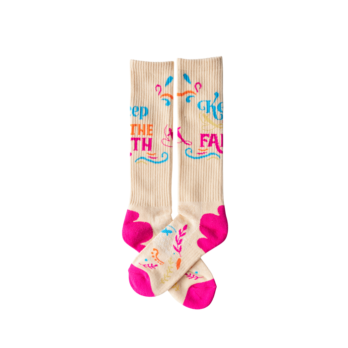 Keep The Faith Performance Boot Socks
